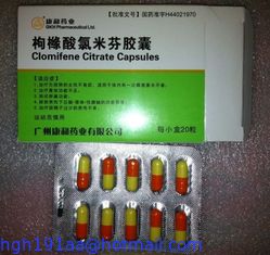 Le citrate original de Clomifene capsule HGH fournisseur 